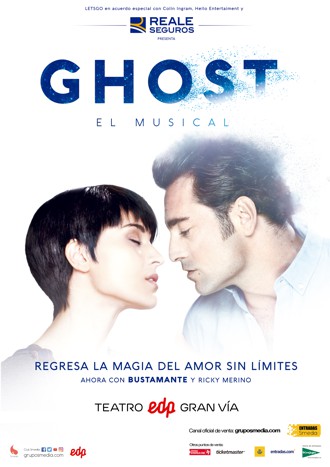 Ghost El Musical con Bustamante en el Teatro EDP Gran Vía