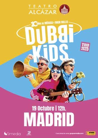 Dubbi Kids gira 10º aniversario