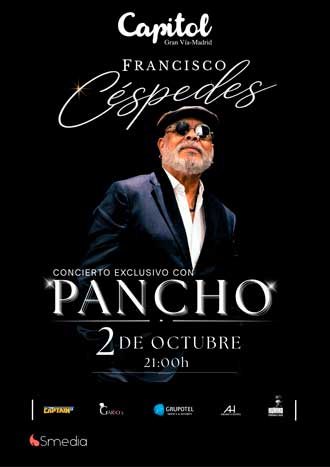 Pancho Céspedes en concierto