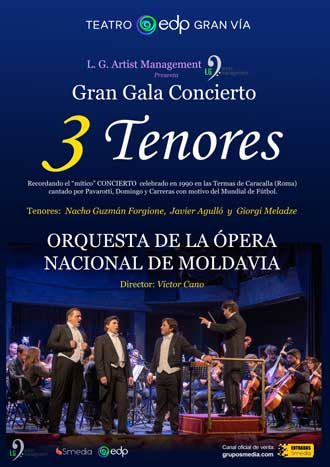 Gran Gala Concierto Tres Tenores 2025