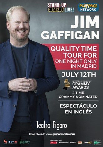 Jim Gaffigan's european tour