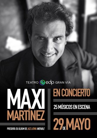 Maxi Martínez en concierto