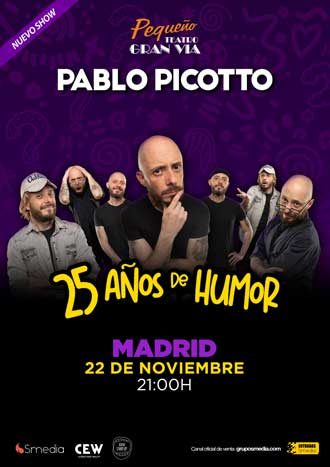 Pablo Picotto, 25 años de humor