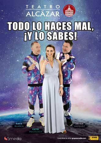 Todo lo haces mal y lo sabes